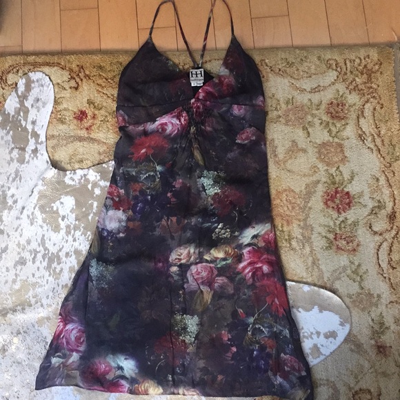 Haute Hippie Dresses & Skirts - Haute Hippie flower print dress